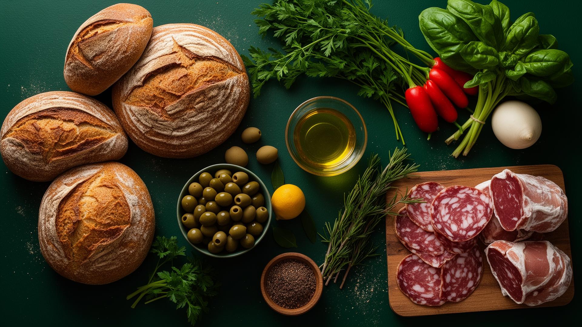Frische Lebensmittel und Zutaten für Großhandel und Catering